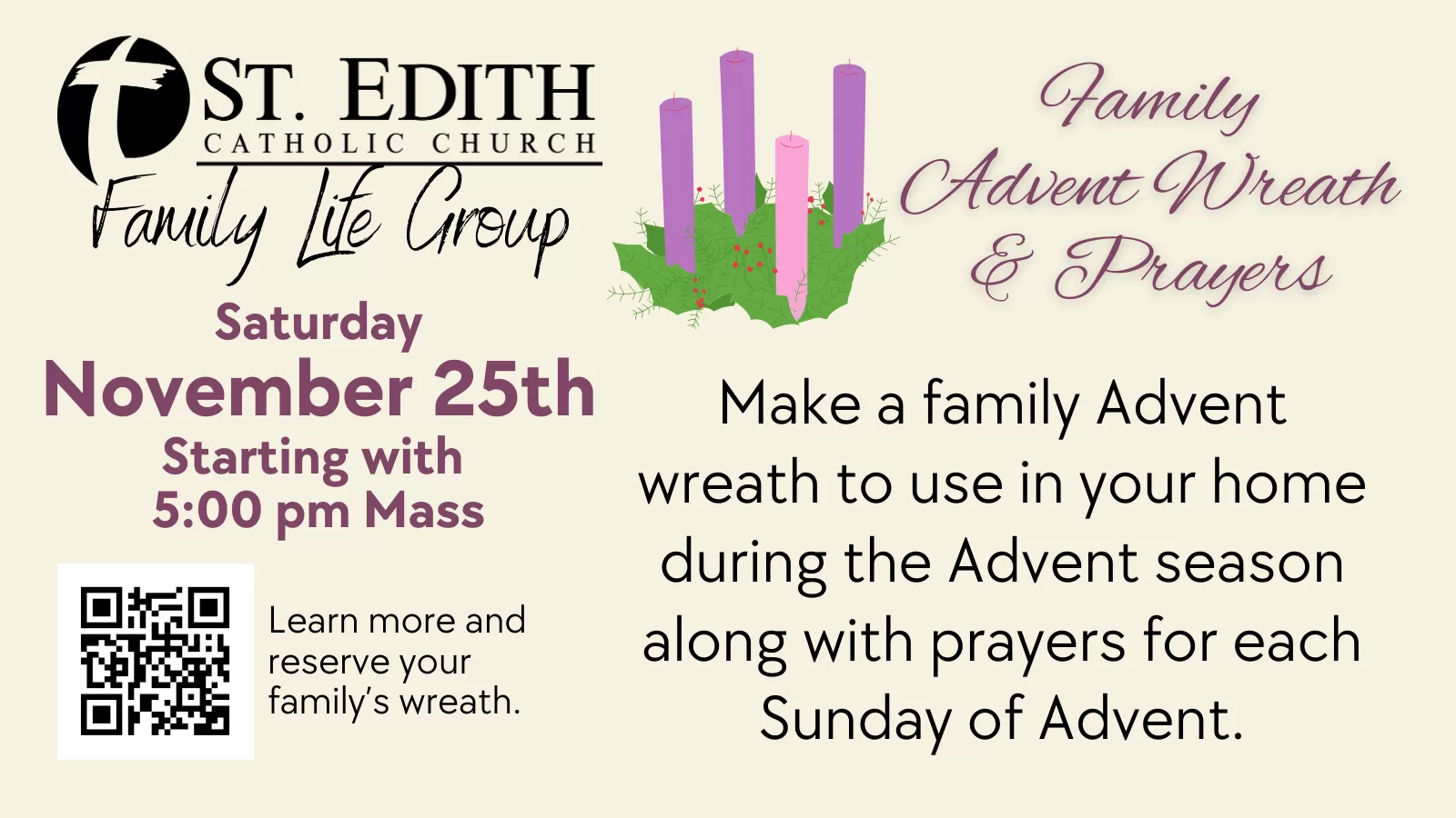 Family Advent Wreath